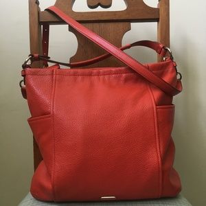 Coach leather bucket bag